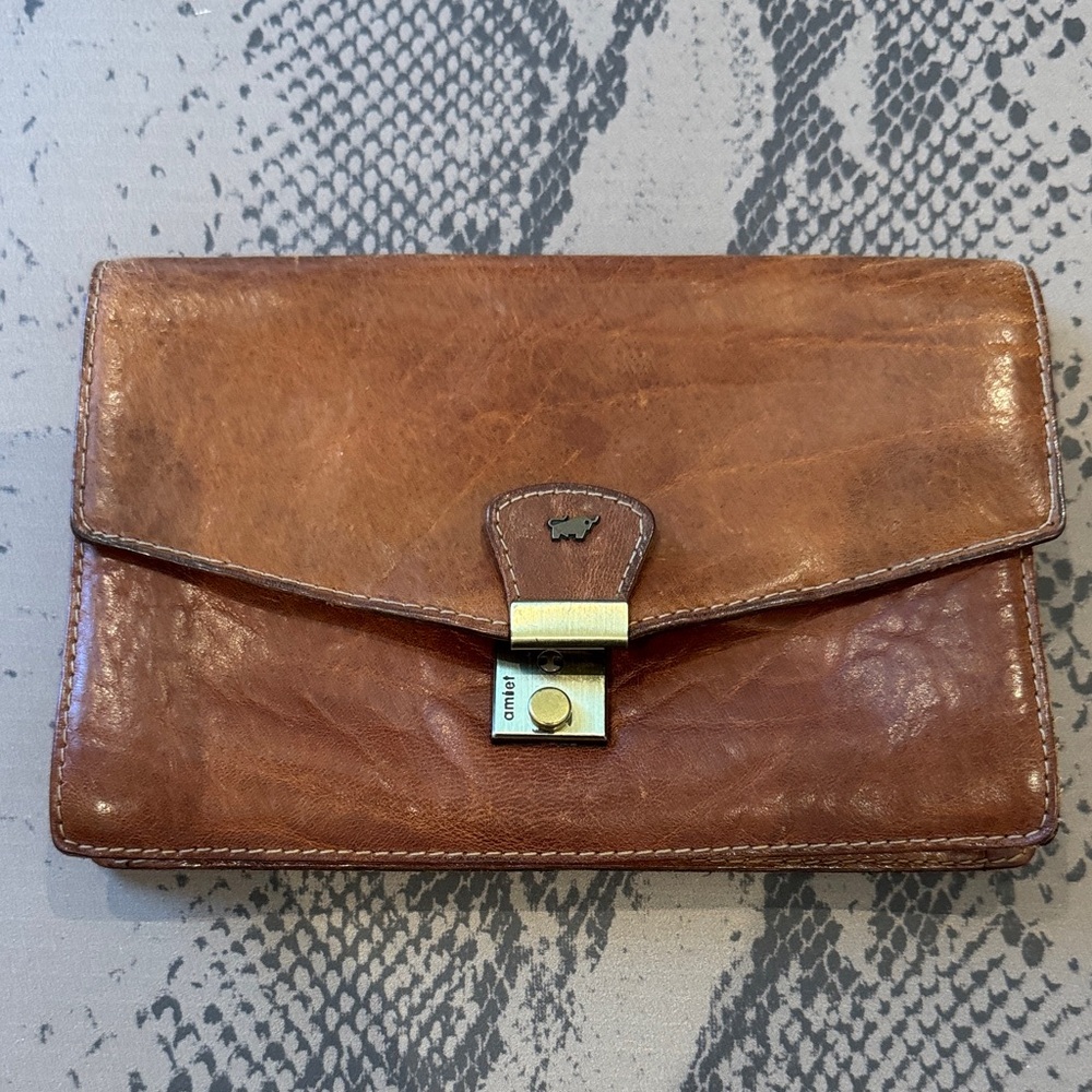 Brown Leather Men's Bag